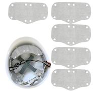 Protezione per il sudore della testa | Cuscino per casco che assorbe l'umidità | 5 pezzi Fodera interna per casco antiscivolo per ciclismo, caccia, fitness, escursionismo, moto