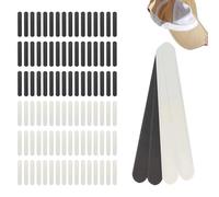 Protezione per il sudore per cappelli, 100 pezzi, cuscinetto anti-macchia, inserto per capelli, per sport, campeggio, escursionismo, tennis, fitness, yoga, attività all'aperto