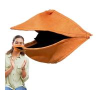 Protezione per il viso con uccellino, copertura per il viso mobile a forma di falena, copertura per il viso in maschera, copertura per il viso parlante, novità per Natale in maschera