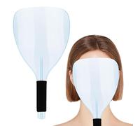 Protezione per il viso da salone - Abs ecologico | Strumento professionale per capelli con visiera, occhiali con copertura deflettore Bang, strumenti per saloni per capelli trasparenti e leggeri | Bar