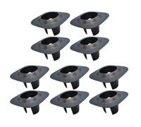 Protezione per Irrigatori Heavy-Duty Compatibile con Teste di Irrigazione Standard per un Montaggio Sicuro nei Giardini e sui Bordi dei Vialetti (10 pezzi neri)