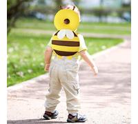 Protezione per la Testa del Bambino | Zaino Paracolpi a Forma di Ape - Regolabile per Sicurezza Bambini in Interni ed Esterni Casa Viaggi