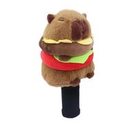 Protezione per la testa della mazza da golf, in peluche a forma di Capybara, in peluche e antigraffio, per uomini e donne, principianti, putter driver per interni