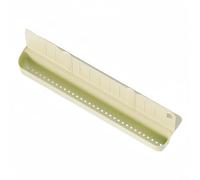 Protezione per lavello in silicone con ventose e supporto per spugna, organizer per lavello da cucina, per protezione dall'acqua, design minimalista, lavabile in lavastoviglie, beige verde (beige)