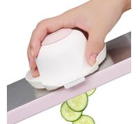 Protezione per le dita per grattugia, protezione per le mani per affettatrice, supporto di sicurezza alimentare per affettatrice, grattugia, taglierina | strumento per affettare Mandolino, protezione