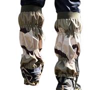 Protezione per le gambe da uomo - Protezione per stivali da sci, ghette anti-abrasione, unisex, per attività all'aperto, sopravvivenza, ciclismo, sport all'aria aperta