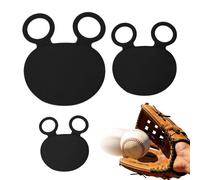 Protezione per le mani da baseball, in silicone, 3 pezzi, ammortizzatore, per l'allenamento, per proteggere da dolori e lesioni durante l'allenamento, palla a percussione, hockey per adulti e