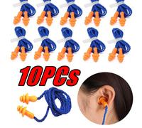 Protezione per le orecchie con filo in silicone morbido Cuffie antirumore insonorizzate Protezione antirumore Tappi per le orecchie riutilizzabili per il russamento del sonno
