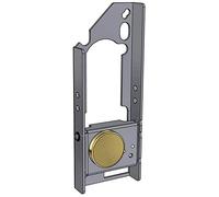 protezione per leva di sblocco interna per serratura da basculante/garage