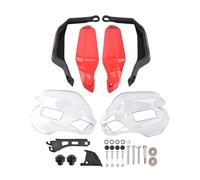 Protezione per maniglia del manubrio Per XL750 Per Transalp 2023-2025 Accessori Protezione Dell'estensione Protezione Per Lo Schermo Del Paramani Del Motociclo(Red-Clear)