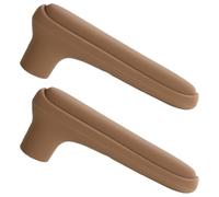 Protezione per maniglia della porta in silicone - coperchio della maniglia della porta in silicone | 2 x coperture per leva della maniglia a porta piatta | copertura anti-collisione per le camere da