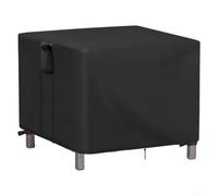 Protezione per mobili da giardino, 55,8 x 55,7 x 45,7 cm, protezione | Oxford 600D resistente, resistente agli strappi, resistente allo sbiadimento, finitura nera, uso primavera-inverno