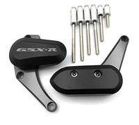Protezione per moto Cassa Del Motore Statore Coperchio Frizione Guard Pad Paratelaio Protector Per SUZUKI GSXR GSX-R 1000 GSXR1000 K9 2009-2016 2015 2014 2013 2012 2011(Titanium)