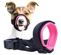 Protezione per museruola delicata per cani, previene morsi e masticazione indesiderata, sicura e comoda, morbida imbottitura in neoprene, niente più sfregamenti, guida per l'addestramento aiuta a