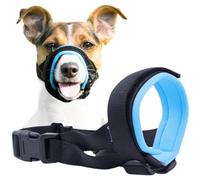 Protezione per museruola delicata per cani, previene morsi e masticazioni indesiderate, vestibilità sicura, comoda da indossare, morbida imbottitura in neoprene, niente più sfregamenti, guida