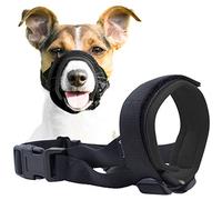 Protezione per museruola delicata per cani, previene morsi e masticazioni indesiderate, vestibilità sicura, comoda da indossare, morbida imbottitura in neoprene, niente più sfregamenti, guida