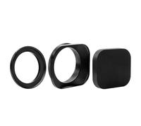 Protezione per obiettivo, collezione in alluminio, blocco ombreggiante per luce indesiderata per una protezione più chiara dell'obiettivo