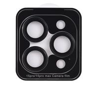 Protezione per obiettivo della fotocamera, in vetro di alluminio, tecnologia AR antiriflesso, accessori per pellicola, installazione rapida, anello singolo in metallo, compatibile con 15 Pro 15 Pro