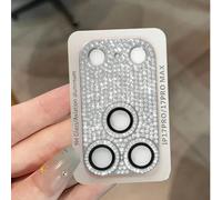 Protezione per obiettivo fotocamera decorata con cristalli, compatibile con iPhone 17/17 Pro Max/17 Pro/17 Air Series, ad alta definizione, facile da installare, resistente agli urti, resistente all'u