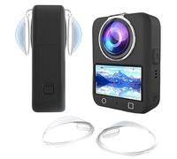 Protezione per obiettivo per DJI OSMO 360, copriobiettivo custodia antigraffio HD PC copertura protettiva occhiali rimovibile anti-appannamento per fotocamera OSMO 360