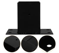 Protezione per pali della cassetta postale, base per pali della ringhiera,