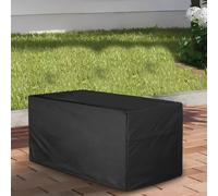 Protezione per panca da esterno, copertura per cassapanca portaoggetti esterna, impermeabile, per patio (123 x 62 x 55 cm)