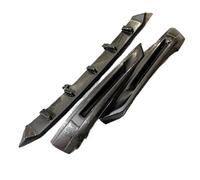 Protezione Per Paraurti Anteriore Non Verniciata/in Carbonio Per Volvo NEW S60 V60 2020-2025 Solo Per Stile SPORT Labbro Paraurti Anteriore Auto(GLOSSY BLACK)