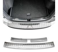 Protezione per paraurti in acciaio inox cromato, compatibile con Skoda Karoq | NU7 | anno di costruzione dal 2017 > | qualità premium di RECAMBO