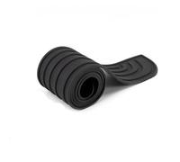 Protezione per paraurti posteriore del bagagliaio, antigraffio, tappetino decorativo universale per battitacco dell'auto (nero, 104 cm)