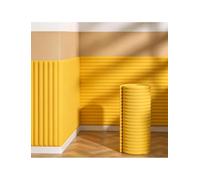 Protezione per pareti garage in schiuma 12mm, larghezza 20-120cm, lunghezza | Copertura flessibile for pilastri, angoli, travi e tubi, larghezza 20-120 cm, lunghezza 1-10 m(Yellow,30cmx9m)