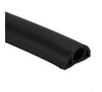 Protezione per pavimenti in PVC da 2 m per cavi, affidabile, anti-passo, per un uso sicuro in vari ambienti (nero)
