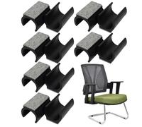 Protezione per pavimenti per gambe di sedia, 12 pezzi coperchi per mobili - coperchi per gambe della sedia per proteggere i pavimenti | per pavimenti in parquet moquette ufficio tavolo esterno cucina