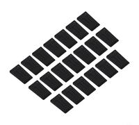 Protezione per pavimento antiscivolo per sedia, divano, flessibile, antigraffio, 10 oltre 20/35 pezzi (20 pezzi)