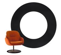 Protezione per pavimento reclinabile | Tappo antiscivolo | Cuscinetti rotondi per mobili, per posto di lavoro, sgabello girevole in legno duro, camera da letto casa