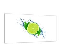 Protezione per piano cottura in vetro 90x52 Lime