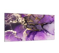 Protezione per piano cottura in vetro 90x52 Viola