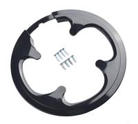 Protezione per pignone in plastica resistente per ingranaggi a 42 44 denti con design a 8 fori per mantenere l'olio fuori dai vestiti su biciclette pieghevoli e mountain bike
