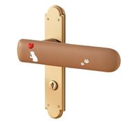 Protezione per pomello della porta in silicone a forma di cartone animato, anti-collisione, protezione sicura per maniglia per bambini, per camera da letto, bagno, studio, prevenzione degli infortuni