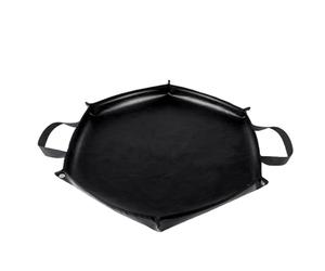 Protezione per ponte Fire Pit | esagonale ignifugo per braciere per, ignifugo resistente al calore con orecchio per gancio per BBQ Smoker Pati