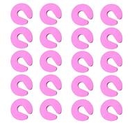 Protezione per porta di sicurezza, morbida protezione per le dita della porta, in schiuma per prevenire lesioni da pizzic, colore rosa, 20 pezzi