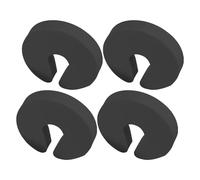 Protezione per porte di sicurezza per bambini, protezione per porte della camera, fermaporta ammortizzante, set da 4 pezzi, facile da usare, applicazione multifunzione