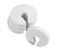 Protezione per porte di sicurezza per bambini, protezione per porte della camera, fermaporta ammortizzante, set da 4 pezzi, facile da usare, applicazione multifunzione