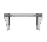 Protezione per presa esterna in acciaio inox di alta qualità, resistente alle intemperie, universale, utilizzabile per applicazioni commerciali e private, robuste protezioni resistenti alle intemperie