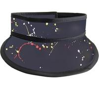 Protezione per radiologia Medica Collare Protettivo for la tiroide, Nero, con Chiusura in Regolabile Resistente allo Strappo e all'abrasione