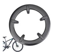 Protezione per ruota dentata - Catena per mountain bike Nera, copertura trasmissione a ingranaggi 6,5 cm | Custodia per catena resistente agli urti Accessorio per la manutenzione del ciclismo per pedi
