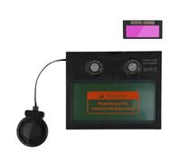 Protezione per saldatura resa facile Avanzata Solar Auto Dimming Filter Helmet Lens (B)