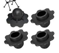 Protezione per sedia, cuscino in feltro per sedia, gambe e pavimenti, antigraffio, copertura per sedia, gambe da campeggio, 4 pezzi, protezione per sedie da campeggio, protezione antiscivolo