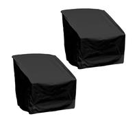 Protezione per sedia da esterno, 2 pezzi Coperte idrorepellenti per sedie da giardino - Protezione per mobili traspirante 420D 79 x 84 x 91 cm Per l'uso in cortile Prato Balcone e