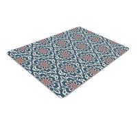 Protezione per Sedie a Rotelle 140x100 cm Rettangolare Resistente ai Danni PVC Vinile per Ufficio a Casa Facile da Pulire Impermeabile Antiscivolo Protezione di Pavimenti - Motivi mandala