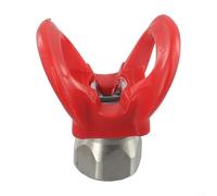 Protezione per sedile con ugello airless, protezione affidabile per il tuo spruzzatore durante le attività di manutenzione (rosso)